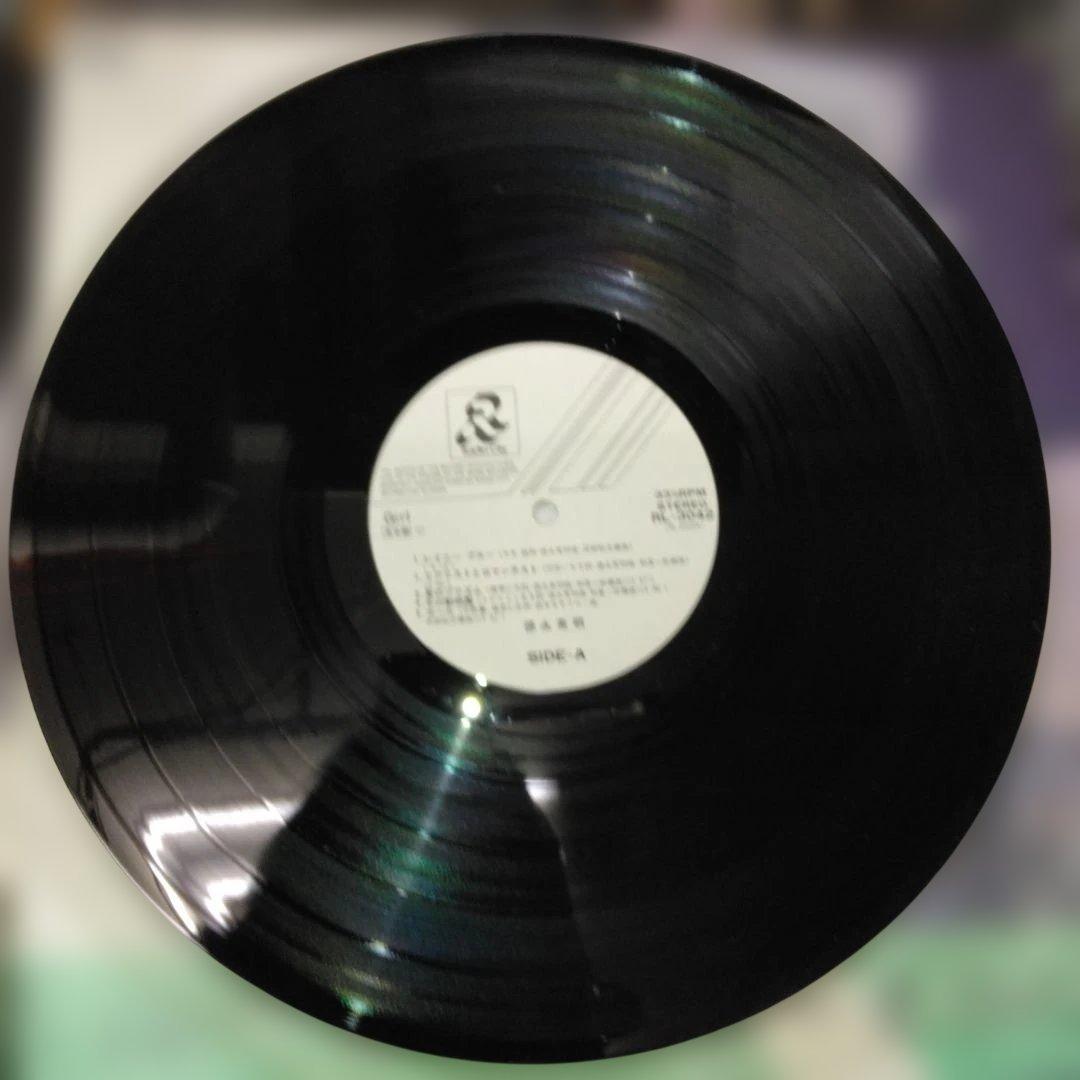 ['86年帯付き見本盤LP] 徳永英明/Girl プロモ盤白レーベル