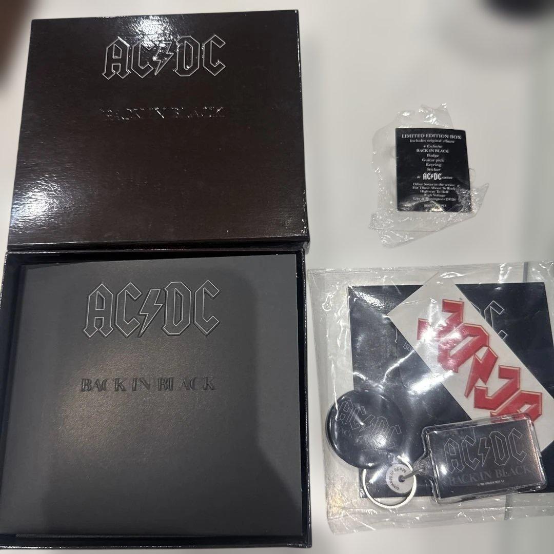 洋楽 AC/DC BACK IN BLACK For Those About to
