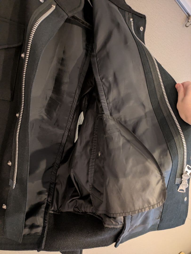 sacai ウール ツイルブルゾン ハイネック サイズ1
