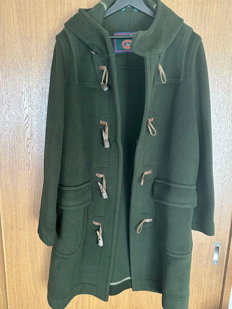 INVERTERE ダークグリーンダッフルコート