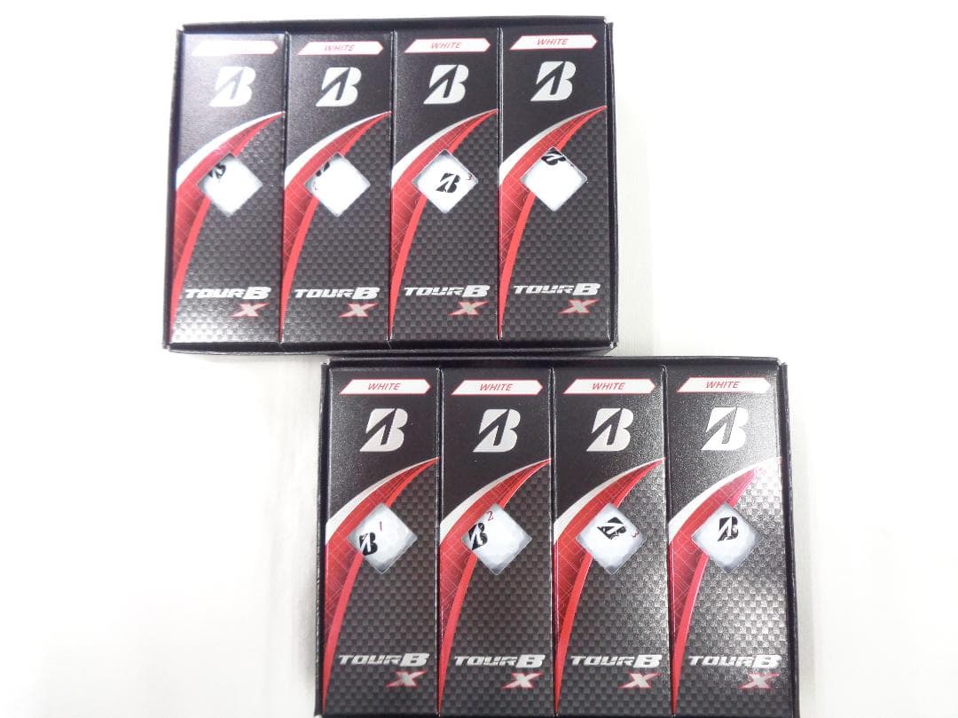 ★新品未使用★ブリヂストン TOUR B X ホワイト 2ダースセット