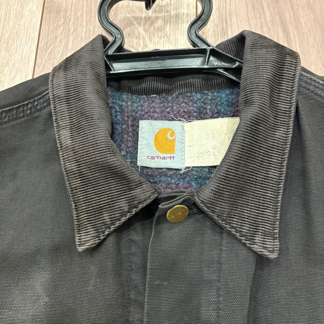 80〜90年代 Carhartt ブランケットライナー ブラック デニムUSA製