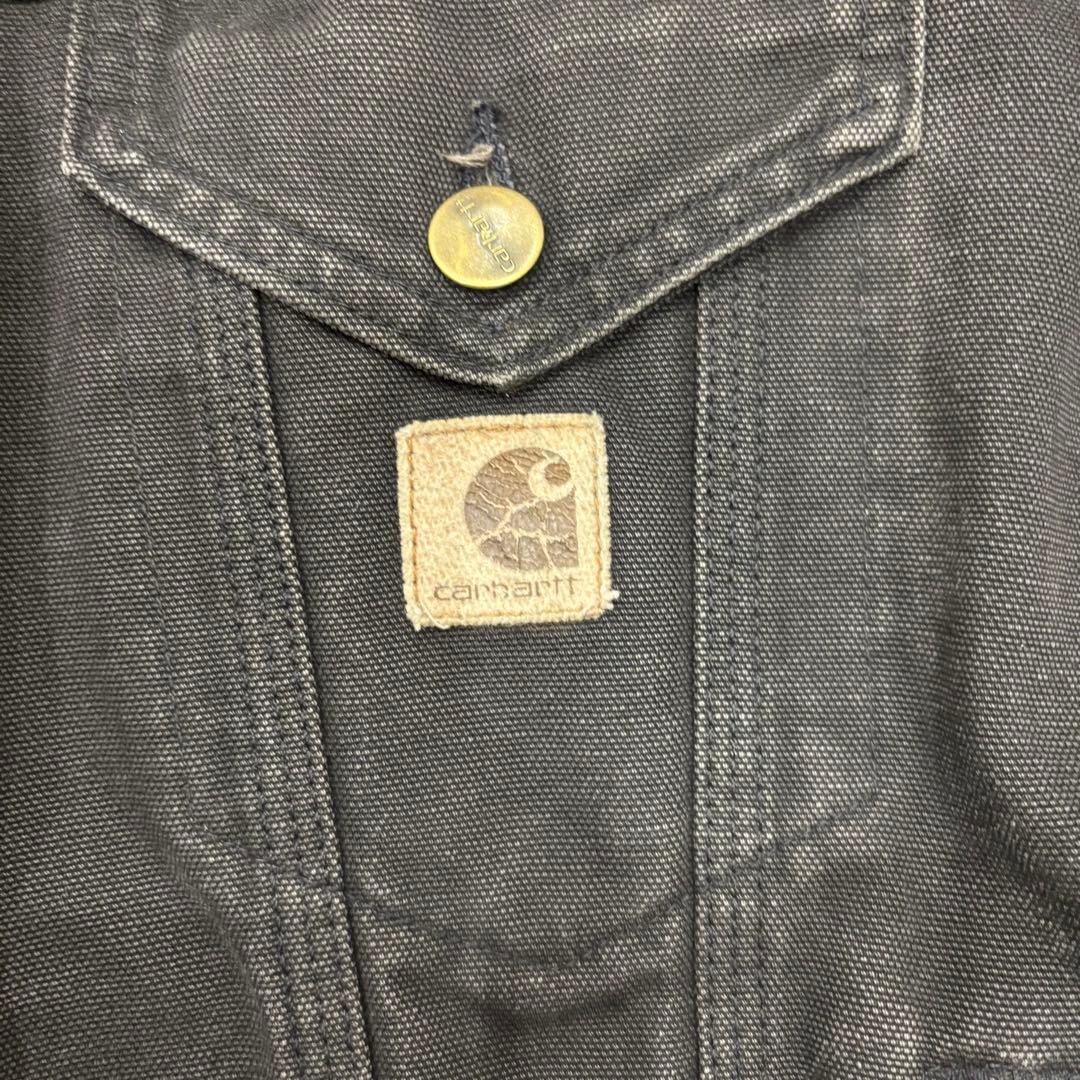 80〜90年代 Carhartt ブランケットライナー ブラック デニムUSA製