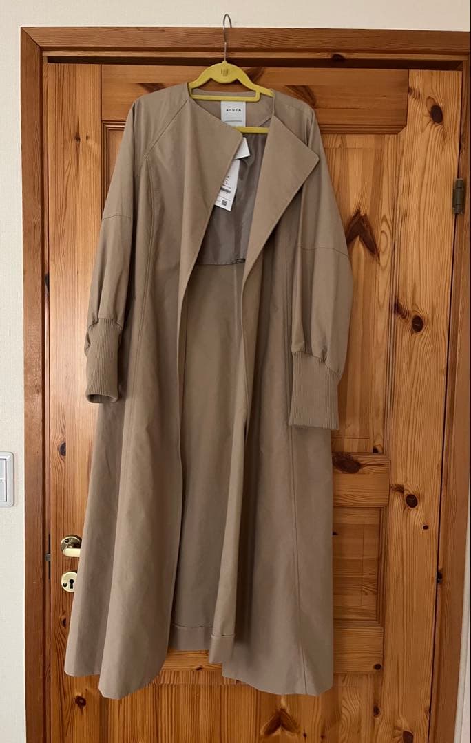 ACUTA ベージュ ロングコート