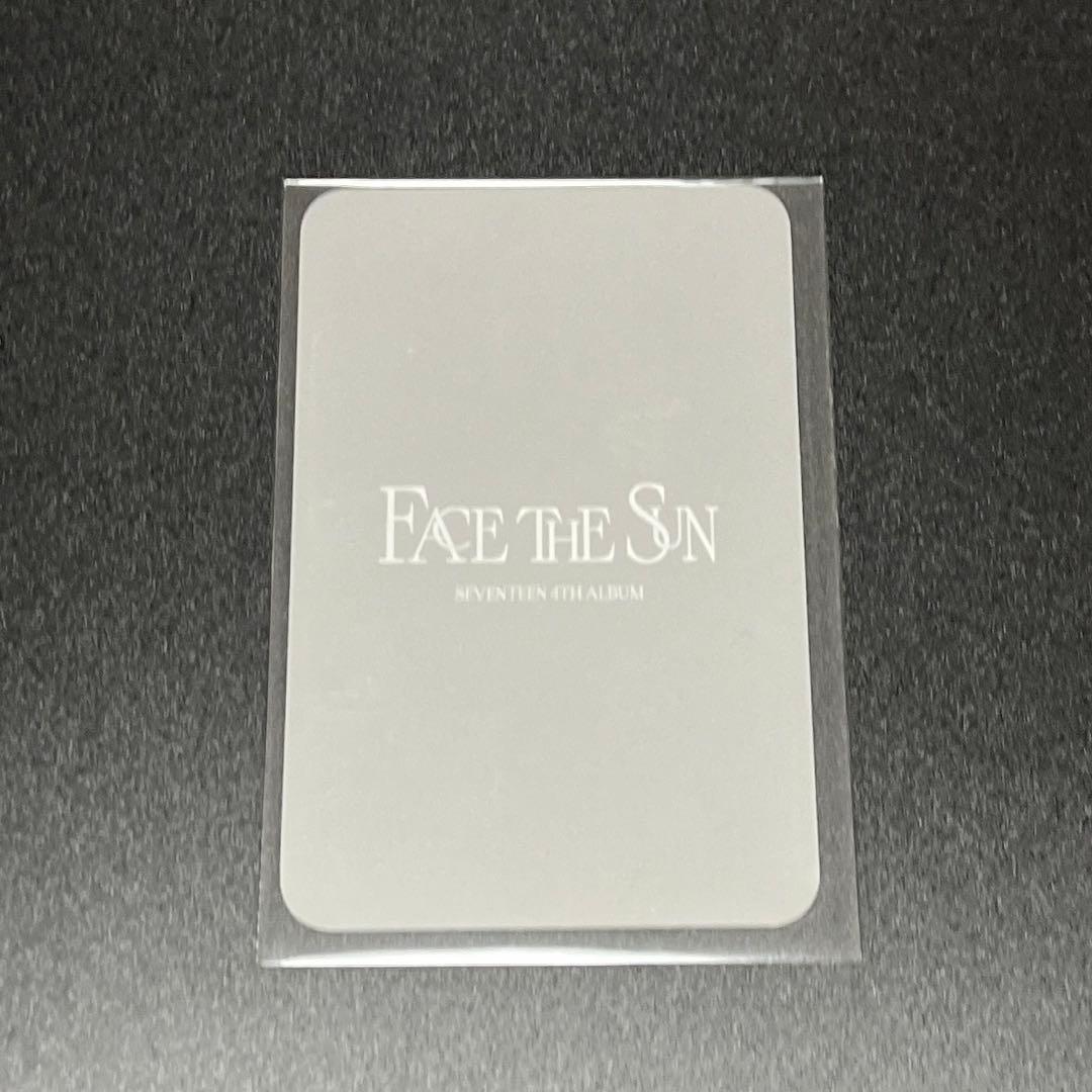 SEVENTEEN facethesun 特典トレカ ミンギュ 特典トレカ
