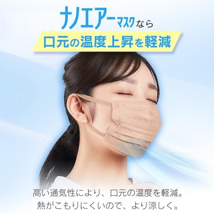 Fumiアイリスオーヤマ【ナノエアーマスク】アッシュグレー　30枚×20箱