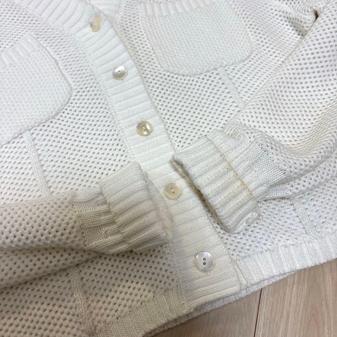 トップス L'AUBE BLANC Basket Knit Cardigan
