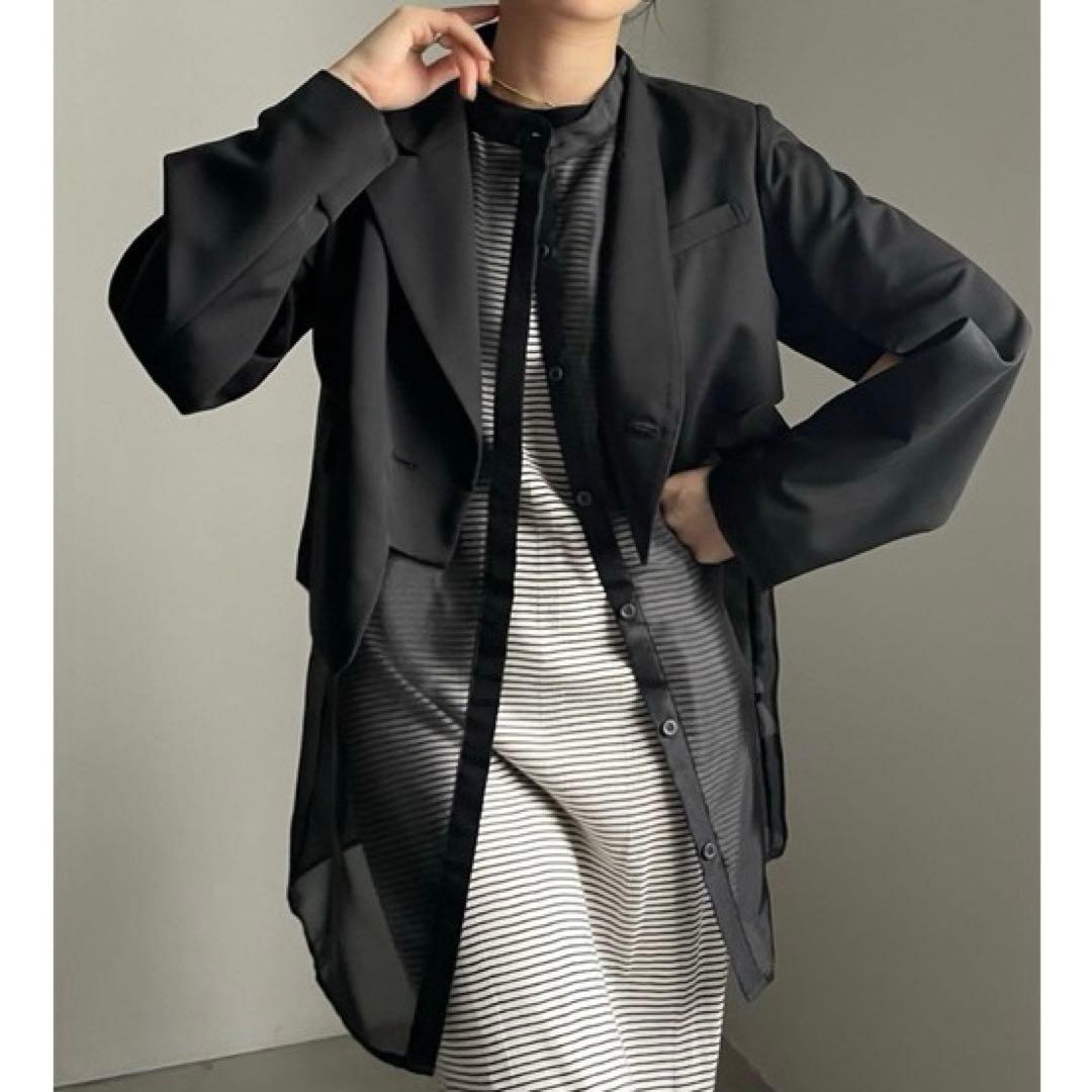 Ameriアメリ SHIRT SET STAIRS JACKET ジャケット