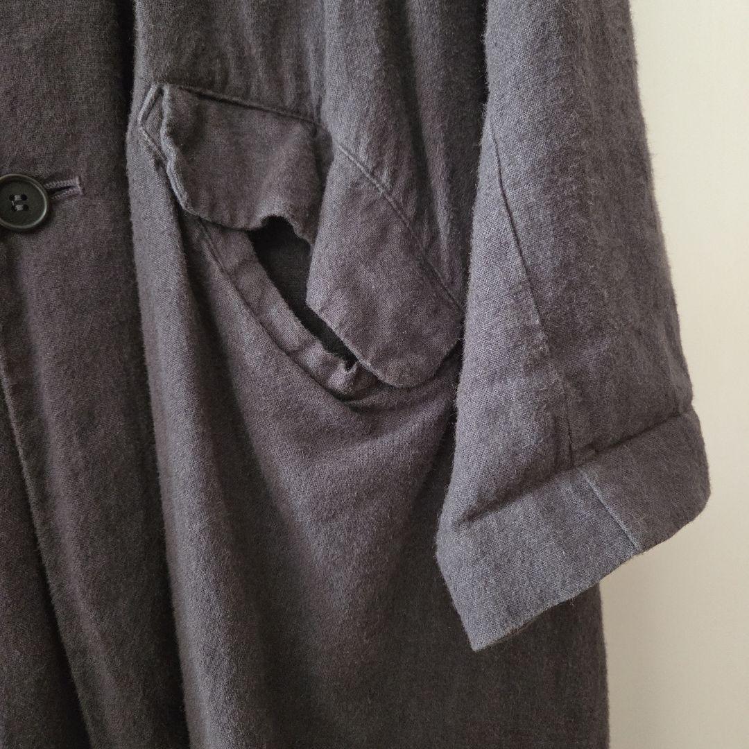 nest Robe ネストローブ　起毛リネン　フレア　ジャケット