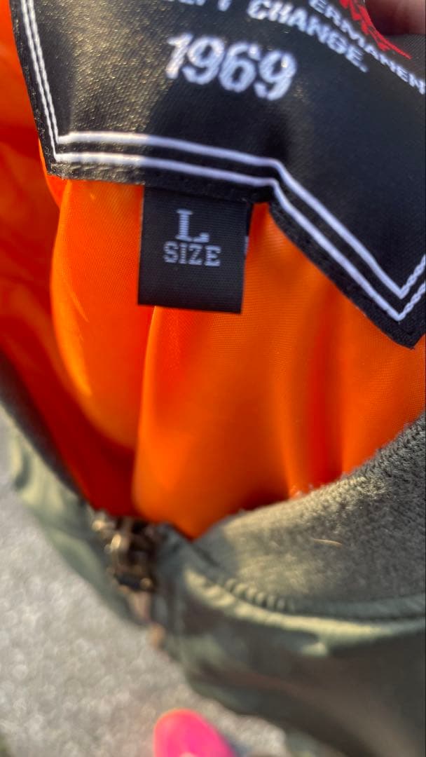 00s unknown MA-1 flight jacke Lサイズ