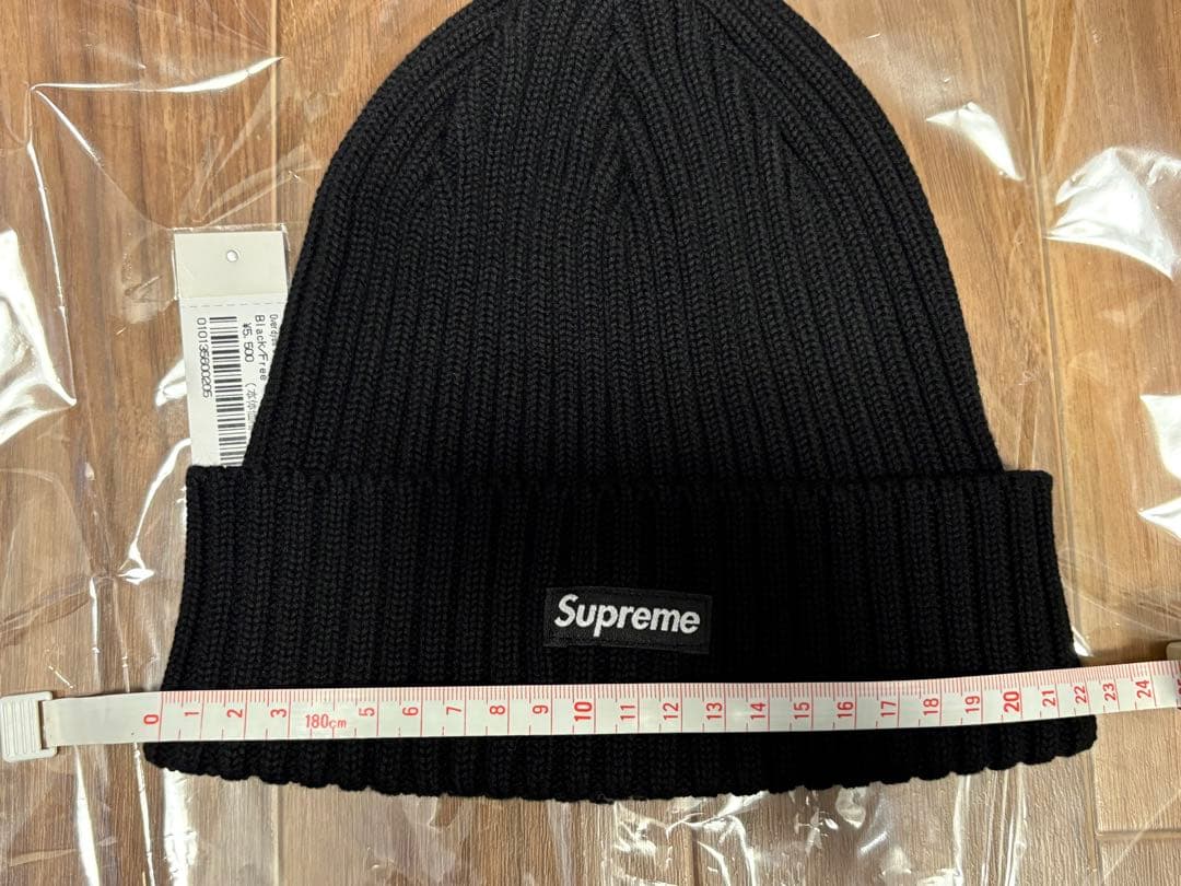 新品⭐️Supreme Overdyed Beanie ブラック黒 boxlogo