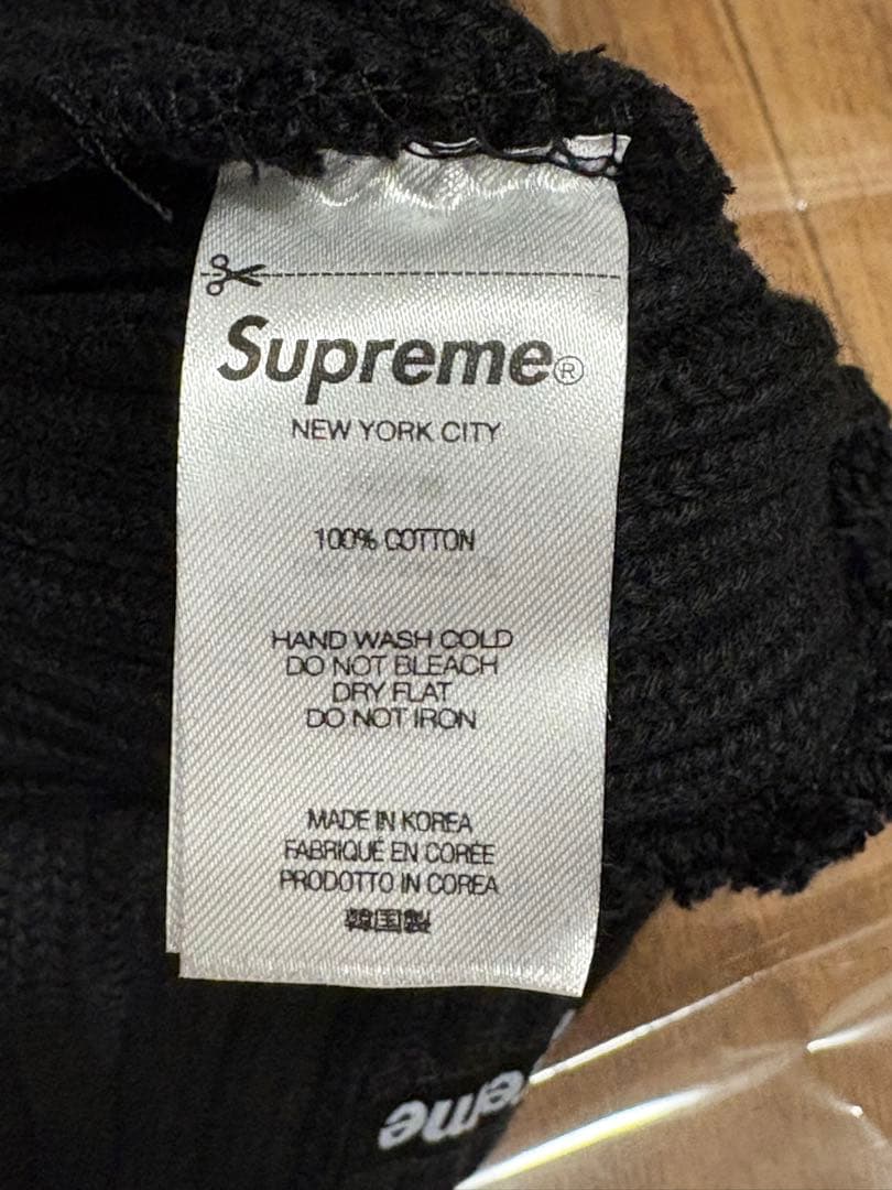 新品⭐️Supreme Overdyed Beanie ブラック黒 boxlogo