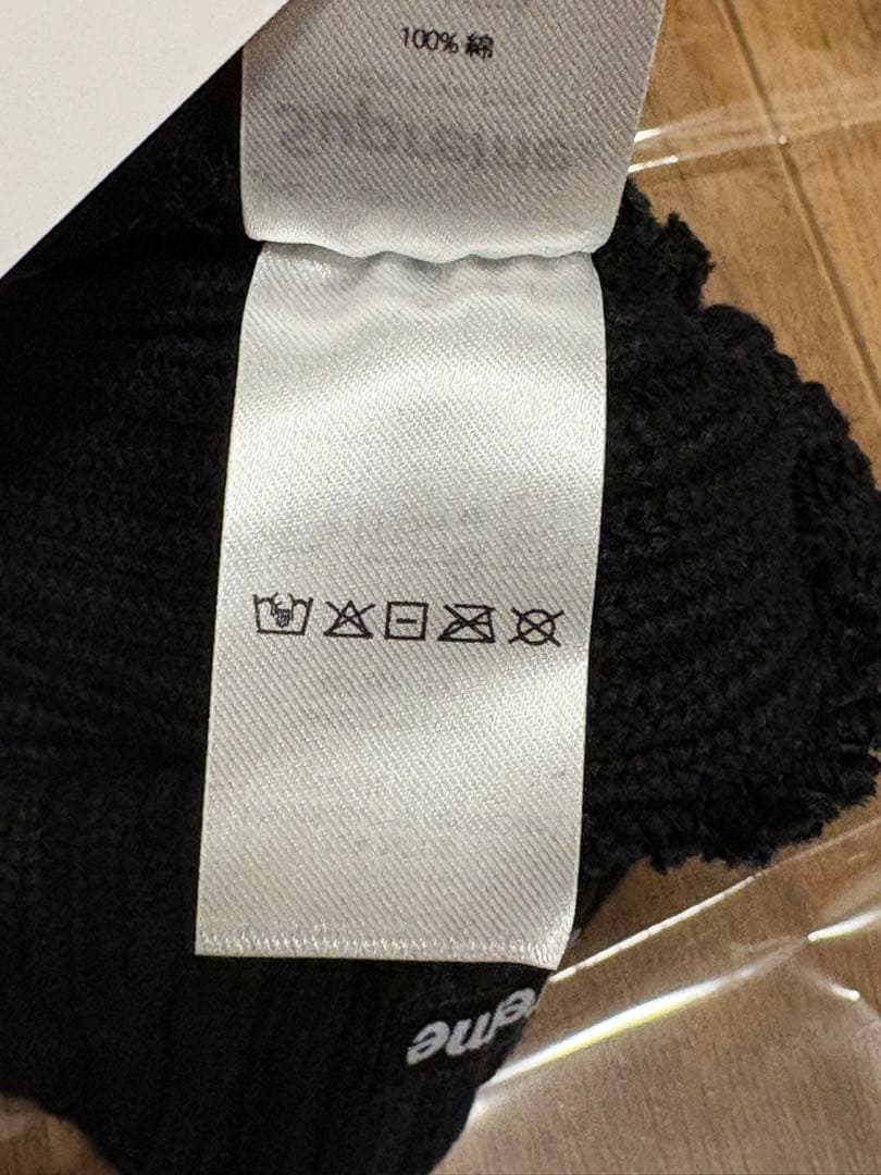 新品⭐️Supreme Overdyed Beanie ブラック黒 boxlogo