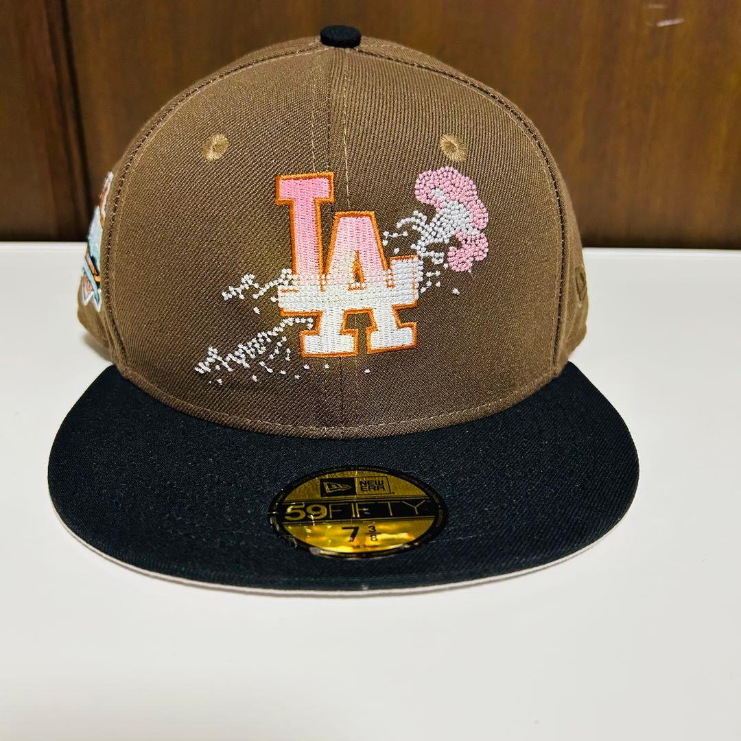 め*そ様 新品　ニューエラ　LA ドジャース キャップ スナップバック58.7