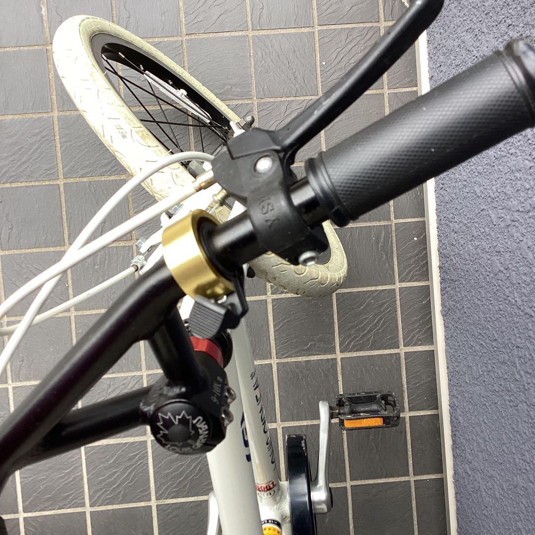 ANY　LOUIS GARNEAU　キッズ自転車 ホワイト18インチ