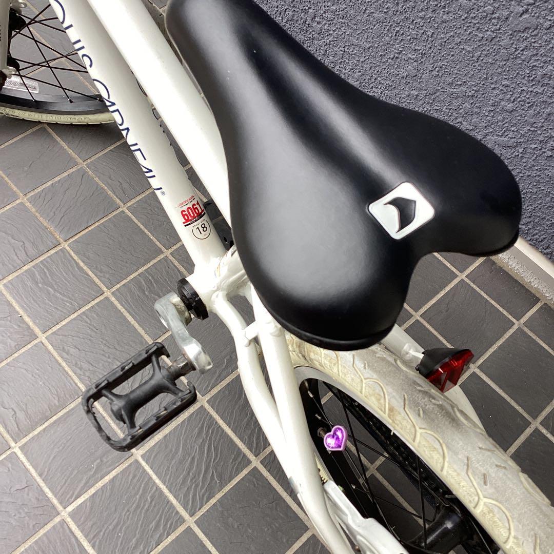 ANY　LOUIS GARNEAU　キッズ自転車 ホワイト18インチ