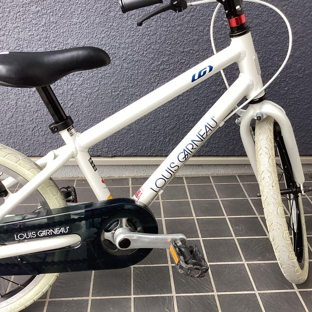 ANY　LOUIS GARNEAU　キッズ自転車 ホワイト18インチ