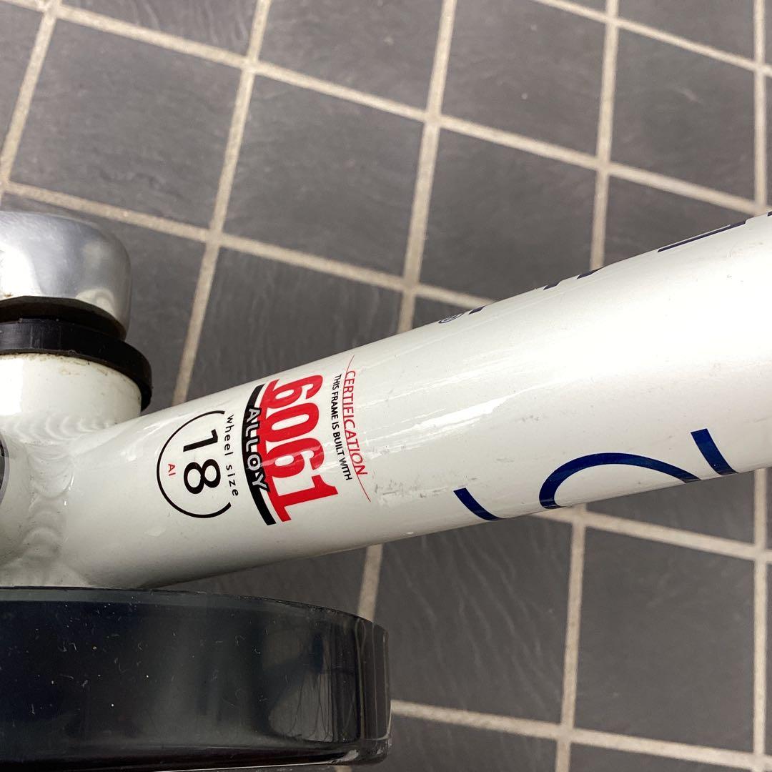 ANY　LOUIS GARNEAU　キッズ自転車 ホワイト18インチ