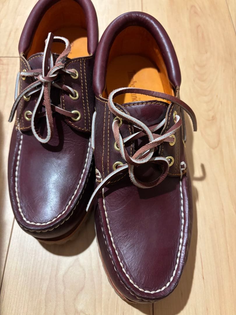 靴 Timberland 3eye classic lug