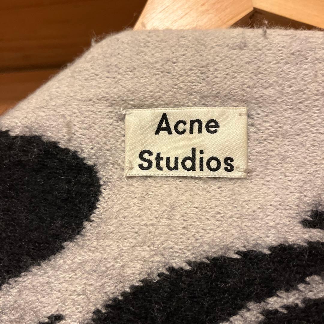 Acne Studios スワールパターン ストール マフラー