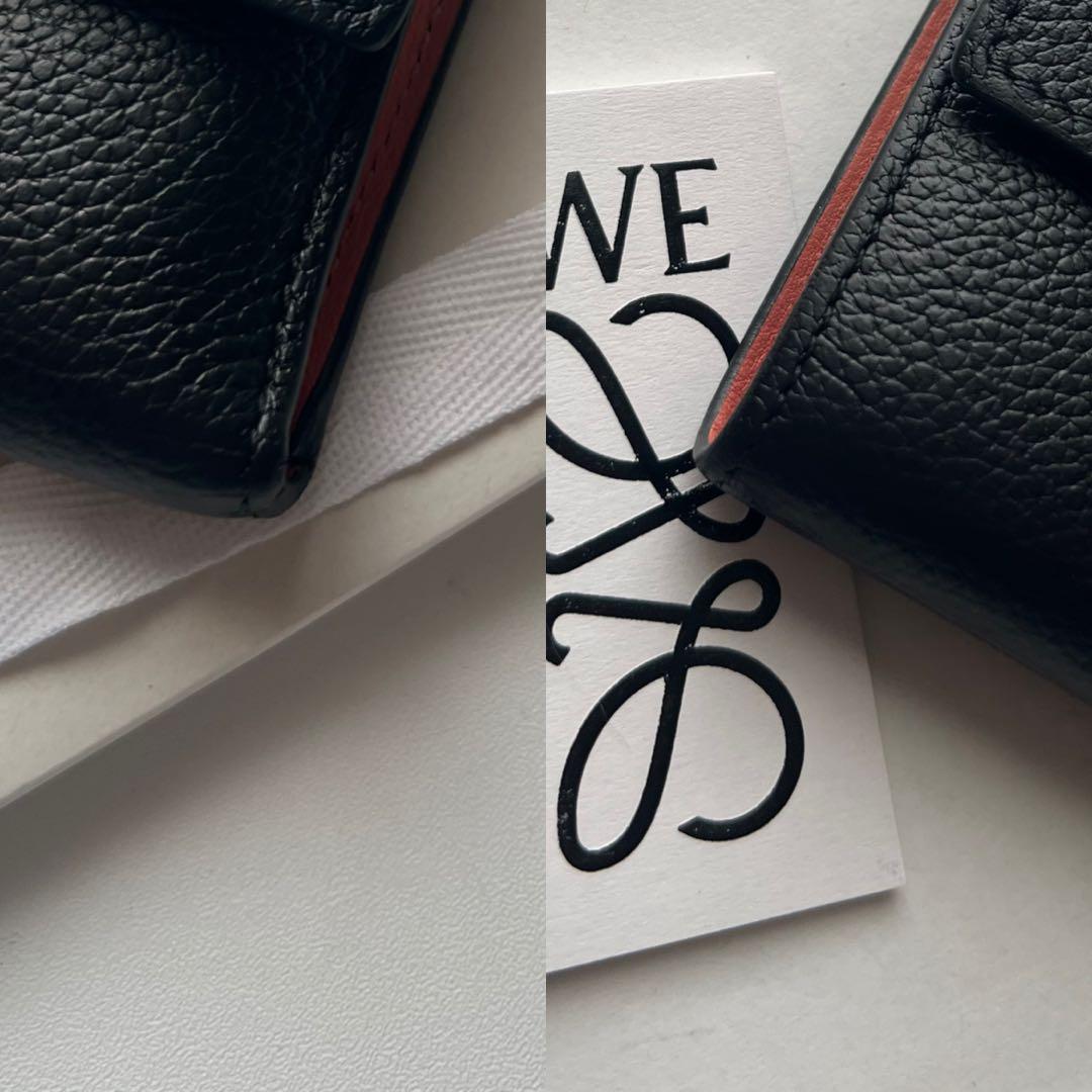 135 極上美品 LOEWE ロエベ 3つ折り財布