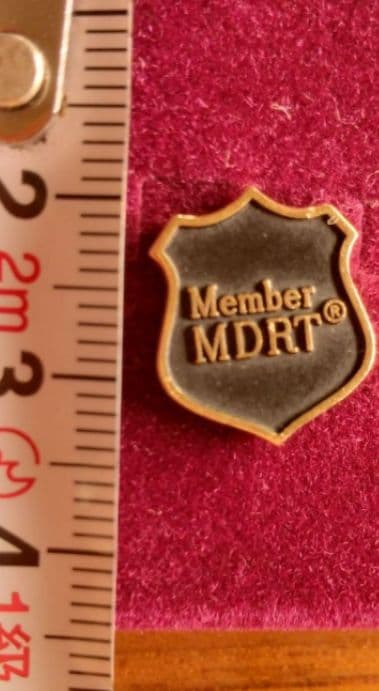 MDRT ラペルピンバッジ　新品未使用