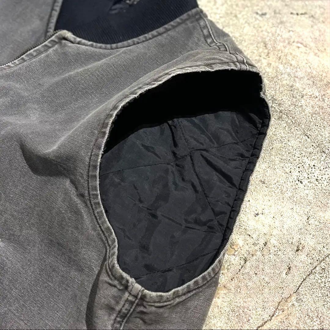 【唯一無二】90's Carhartt Black フェード ベスト