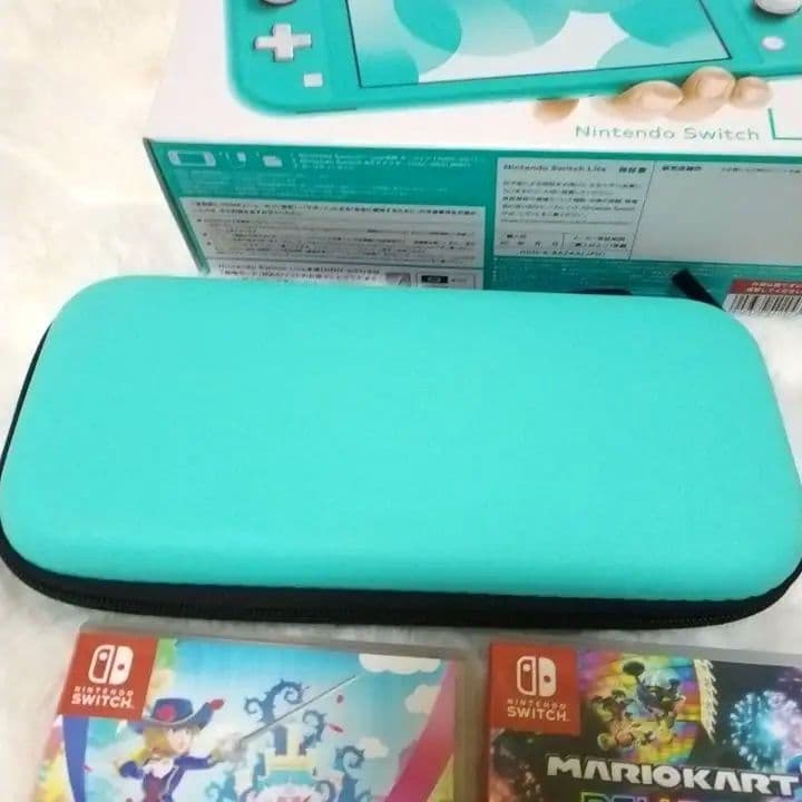 Nintendo Switch Lite ターコイズ 本体+ソフト3本セット
