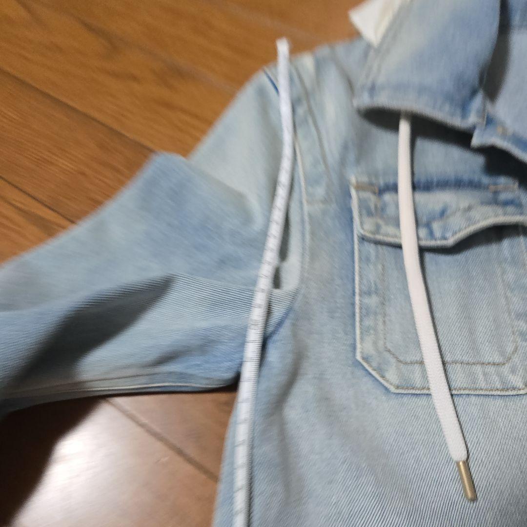 MONCLER MELISSA フード付きデニムジャケット