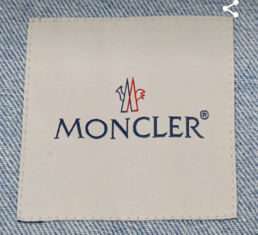 MONCLER MELISSA フード付きデニムジャケット