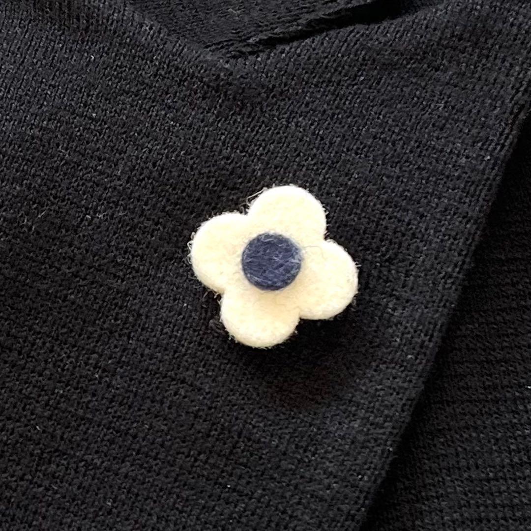 【美品】LARDINI JK.504 テーラードニットジャケット(XS)