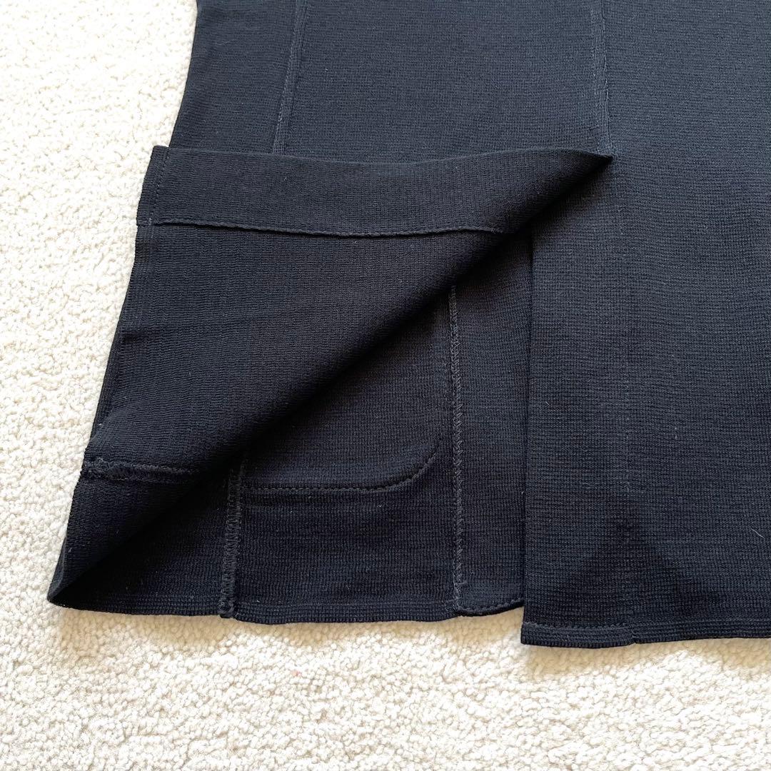 【美品】LARDINI JK.504 テーラードニットジャケット(XS)