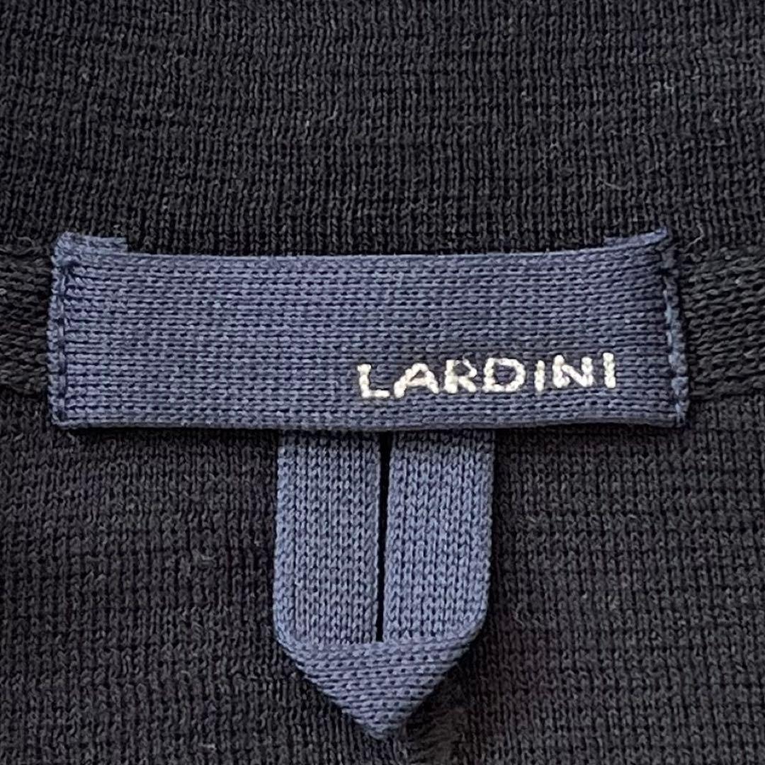 【美品】LARDINI JK.504 テーラードニットジャケット(XS)