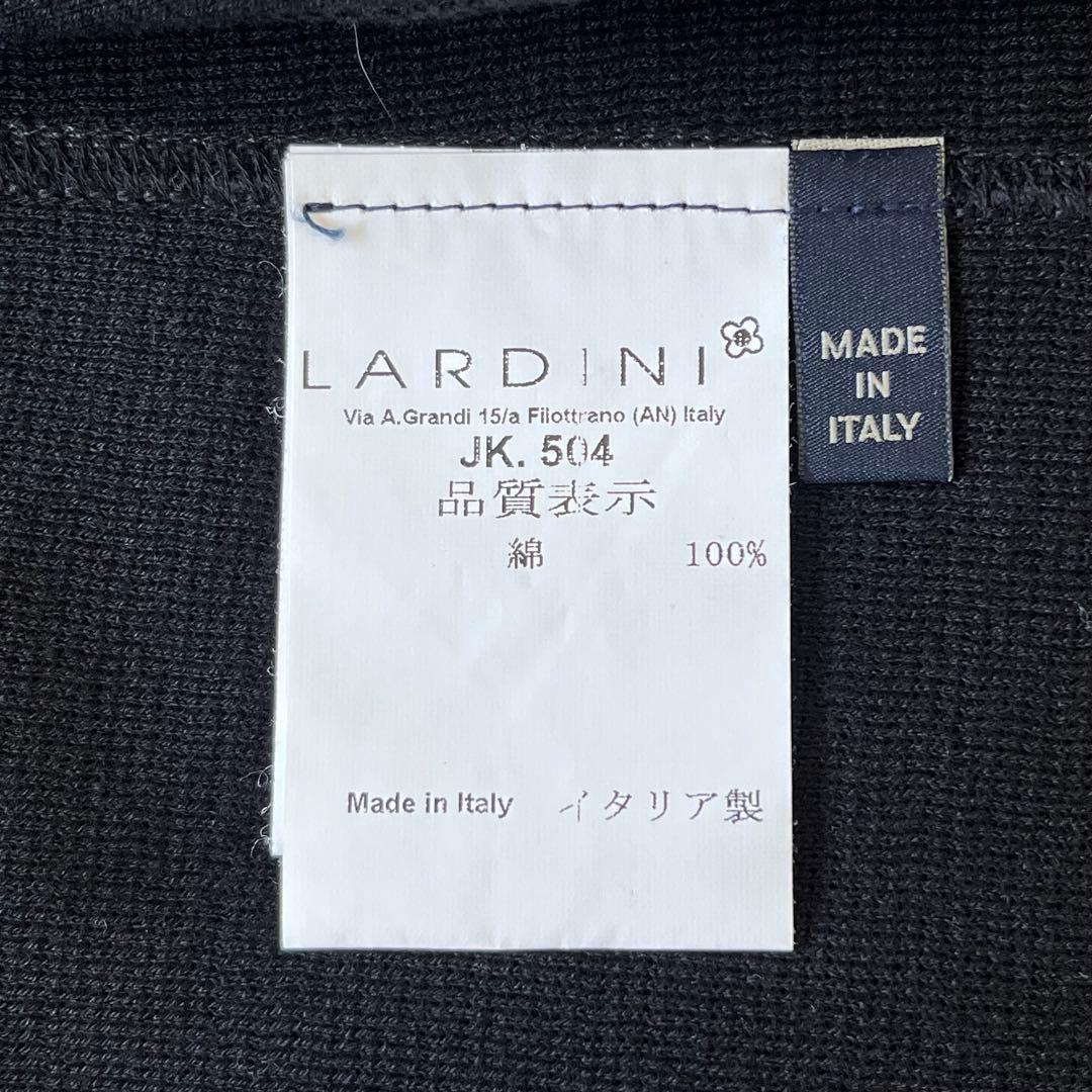 【美品】LARDINI JK.504 テーラードニットジャケット(XS)