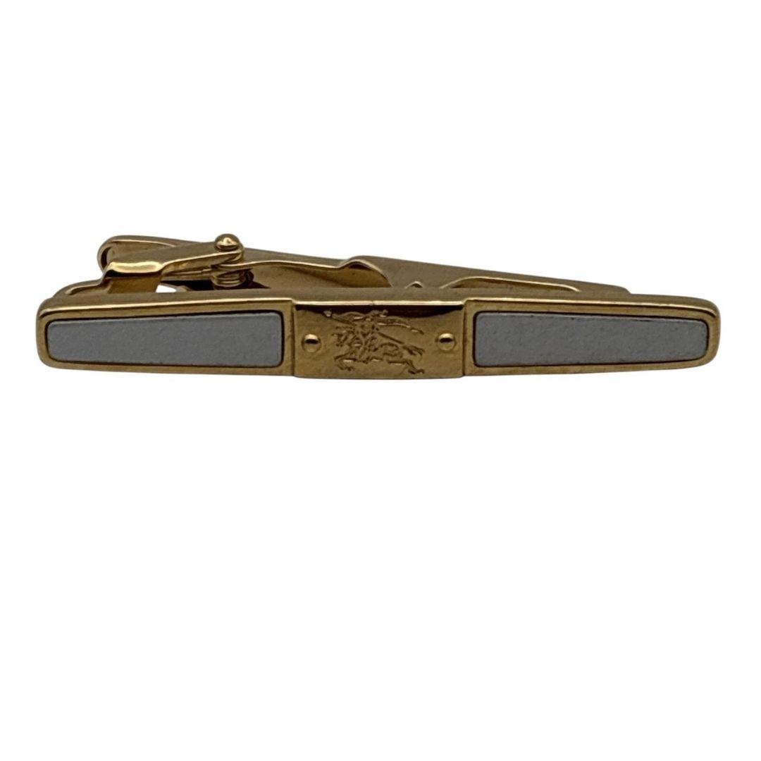 美品✨BURBERRY バーバリー カフス ネクタイピン セット ロゴ ゴールド