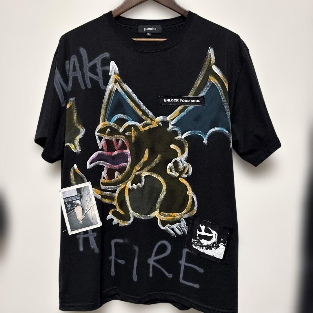 guernika pokemon リザードン Tシャツ