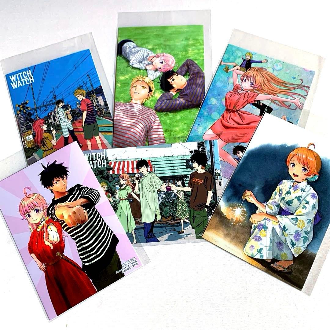【★購入特典イラストカードAセット★】　ウィッチウォッチ　1〜21巻