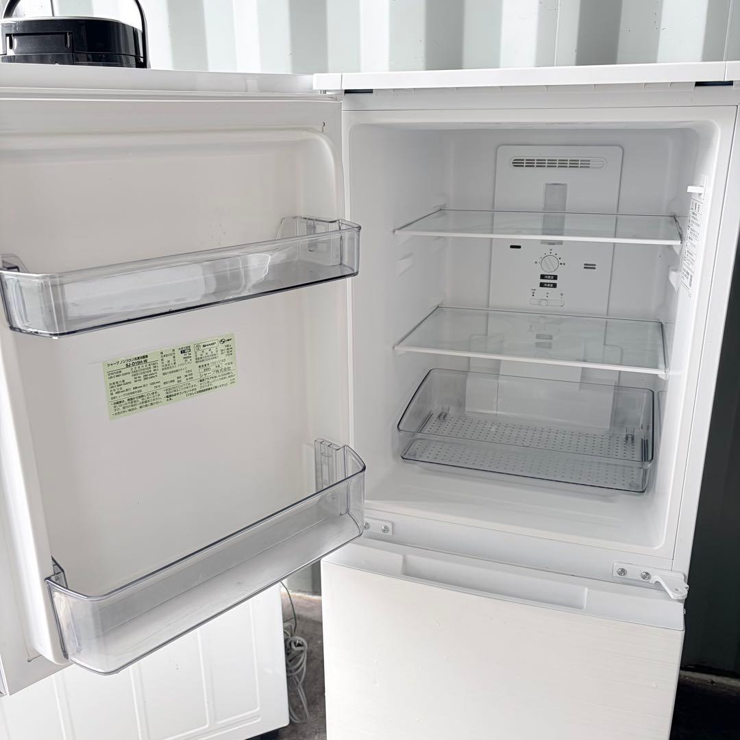 運搬取付無料！純正pana洗濯機シャープ冷蔵庫炊飯器＋フラットレンジ4点セット！