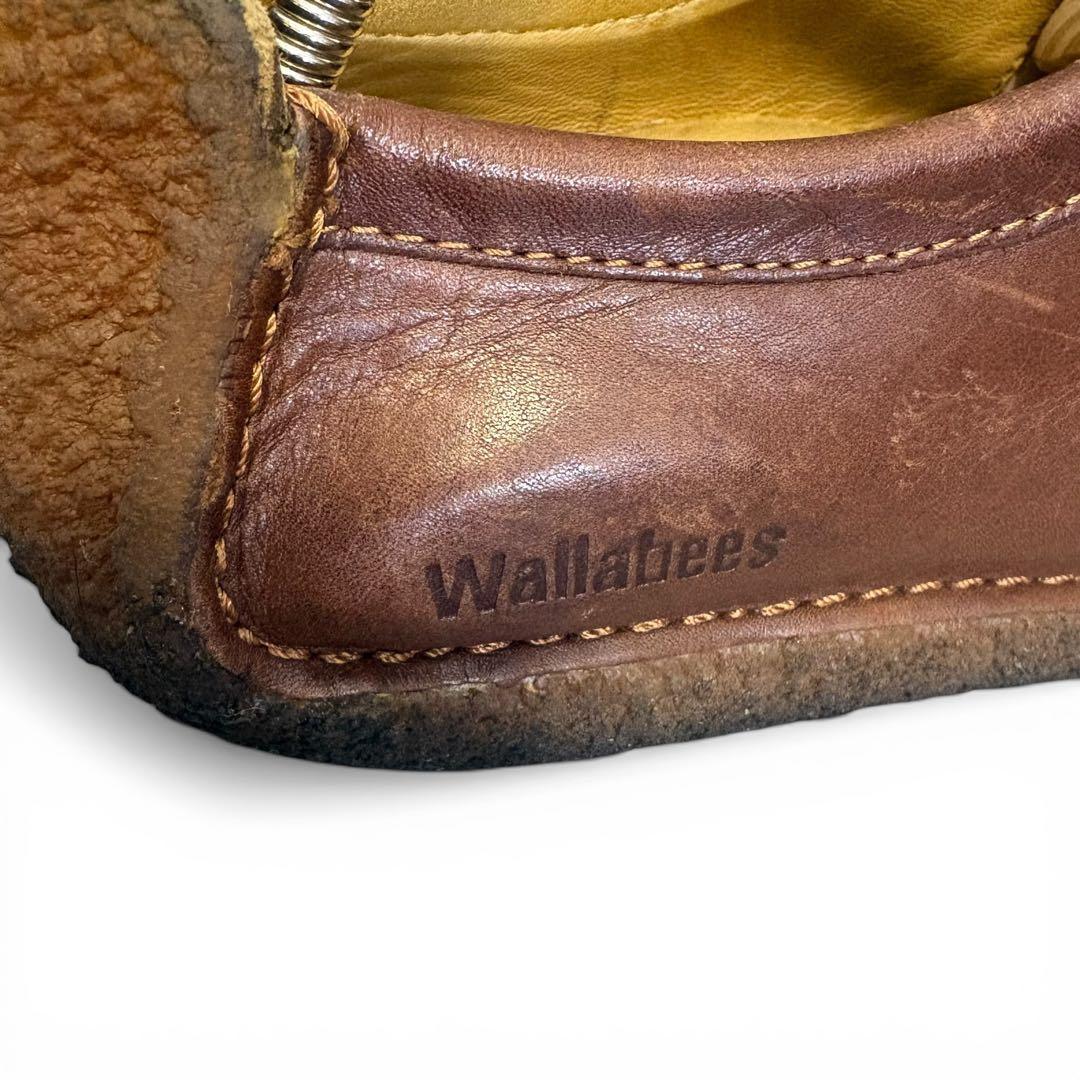 【美品】CLARKS■ナタリー■ブラウンレザー★モカシンシューズ