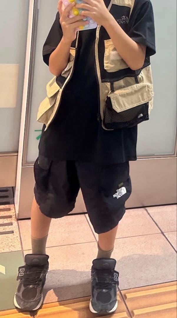 The North Face アウトドア ベスト ベージュ