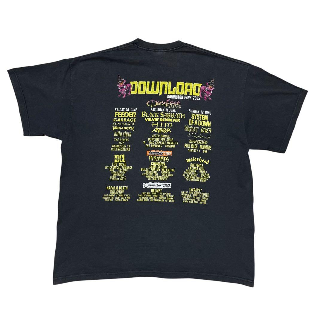 こ*ん様 希少XL Download Festival 2006 Tシャツ Oz