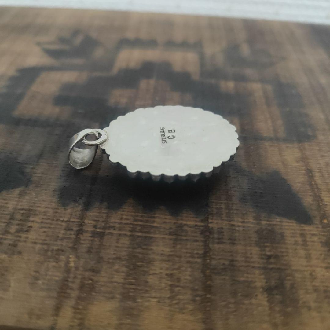 シルバー ペンダント　ネックレス　ターコイズ　STERLING　インディアン
