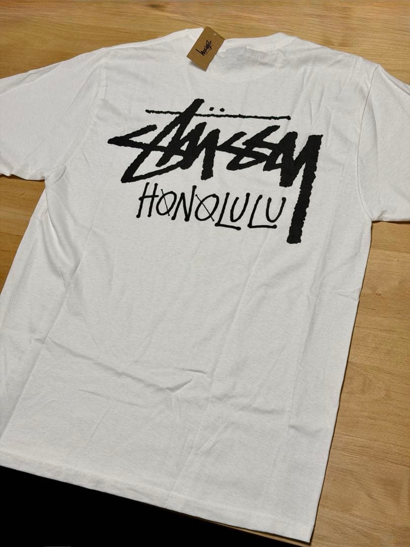 【新品未使用】STUSSY ホノルル限定 Tシャツ Mサイズ