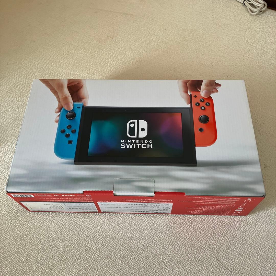 ぽ*ぽ様 Nintendo Switch 本体 青赤 Joy-Con
