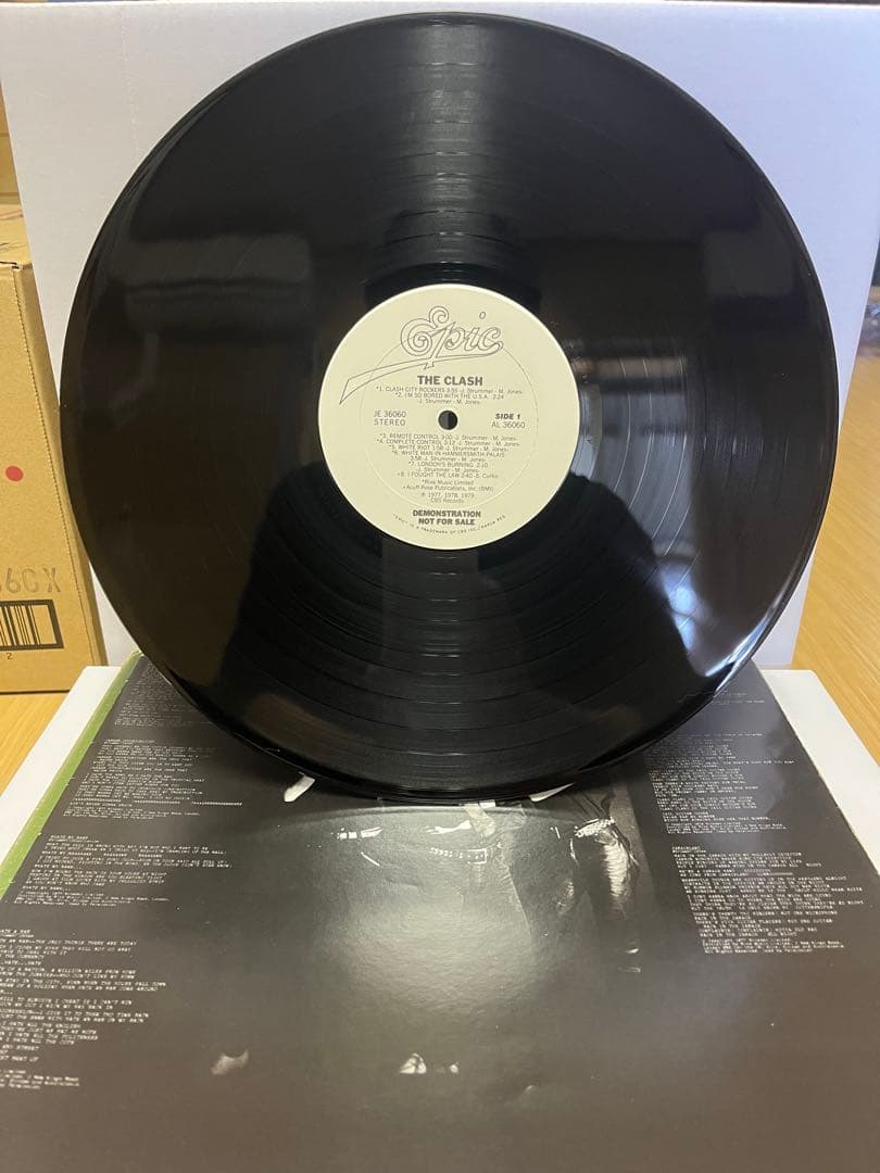 The Clash プロモ盤&London Calling UK盤