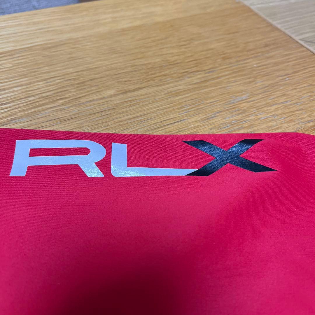 RLX 赤色 ハーフジップジャケット　US Lサイズ