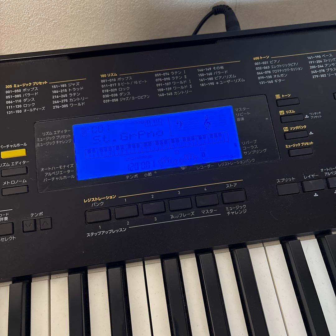 CASIO　キーボード61ピアノ形状鍵盤　CTK-4400