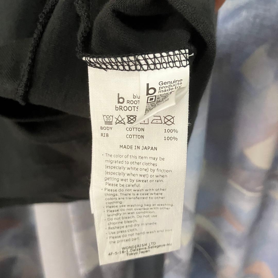 ブラームス×ウィズム マッドチェスター Tシャツ ブラック 3