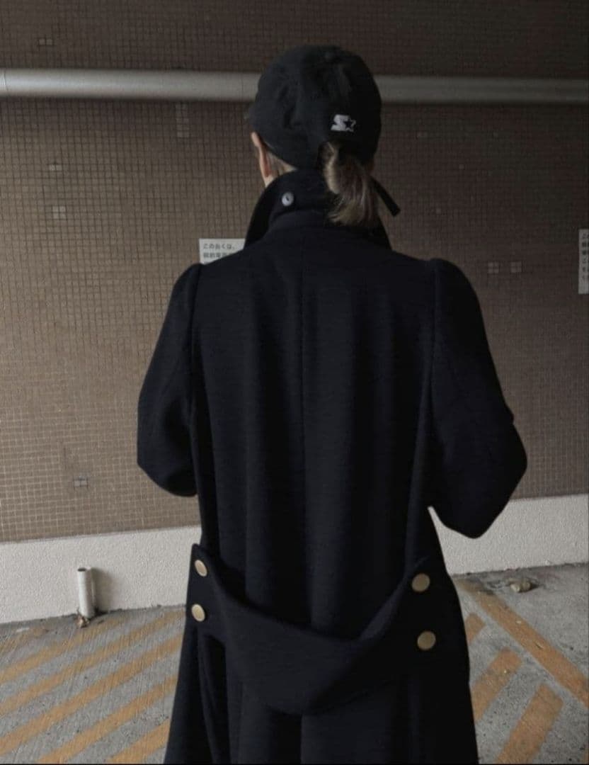 Ameri　CHARME FLARE LONG COAT