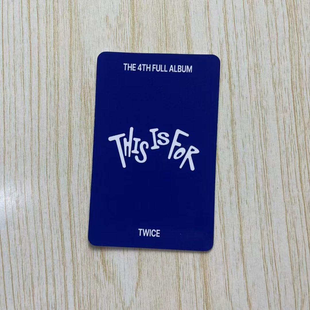 トゥワイス TWICE THIS IS FOR サノク ツウィ トレカ